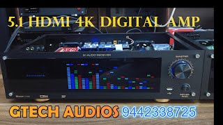 51 HDMI 4K DECODER COLOUR VU METER AMPLIFIER [upl. by Leahcim]