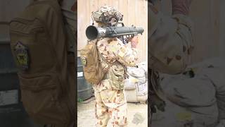 Most Effective way to fire the eliteforceairsoft M3 MAAWS with the included 65mm clam shell balls [upl. by Sinne779]