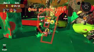 Splatoon 3 Salmon Run Getting to the Gold Scale [upl. by Bogie]