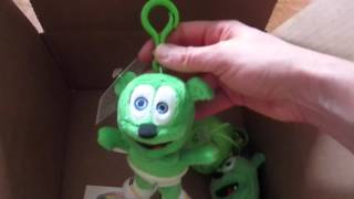 Gummy Bear Shop Haul Unboxing Clip On Plush Toys [upl. by Airotel965]