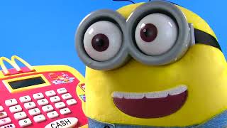 2015 MINIONS MOVIE SET OF 14 McDONALDS HAPPY MEAL COLLECTION TOYS VIDEO REVIEW AUSTRALIAN RELEASE [upl. by Maffei]