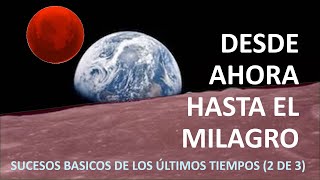 Desde ahora hasta el Gran Milagro Resumen Sucesos Básicos Últimos Tiempos 23 [upl. by Aehcim]