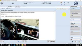 Basic Setting Transmission AUDI 0AW [upl. by Nnaeinahpets702]