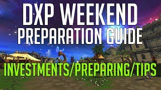 Runescape 3  DXP Guide  Information tips amp what to invest timemoney in [upl. by Laughton]