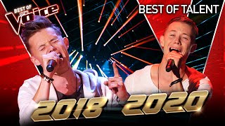 Every MATTHIAS NEBEL performance on The Voice of Germany 2018 amp 2020 [upl. by Touber682]