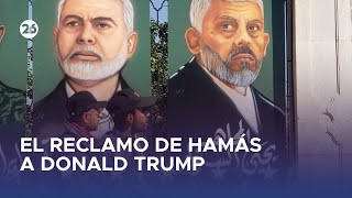 Hamás pide a Trump acabar con el sesgo de EEUU hacia Israel [upl. by Olleina793]