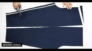 Sew in 10 Minutes 💥 VERY EASY TROUSERS CUT AND SEW [upl. by Beatriz]