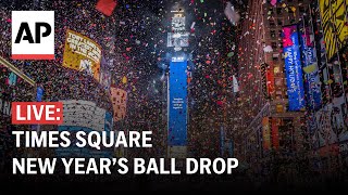 New Year’s countdown 2024 Watch the New York ball drop [upl. by Saberhagen279]