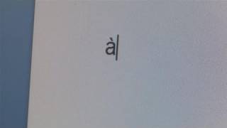 How To Type Letters With Accents [upl. by Alicul]