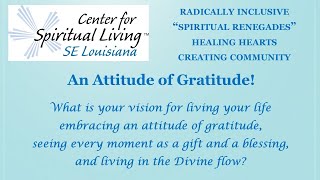 An Attitude Of Gratitude Sunday Service 2024 [upl. by Gona581]