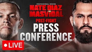 Diaz vs Masvidal PostFight Press Conference  Anaheim CA  FANMIO PPV [upl. by Dleifyar676]