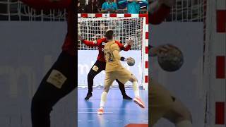 The sticky ball sport 😲 shorts handball [upl. by Retsam961]