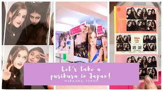 How To Take a Photo At a Japanese Photoshop Photo Booth Purikura [upl. by Eniamrahc]