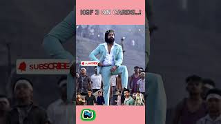 kgf 3 on cards  Rocking Star Yash  KGF  Prasanth Neel  Hombale Films [upl. by Nirag]