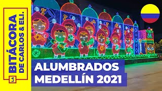 Alumbrados MEDELLÍN 2021 4K [upl. by Ramalahs341]