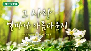 BEST CCM quot그 사랑 얼마나 아름다운지quot BEST 찬양모음  How beautiful that love is [upl. by Gwennie]