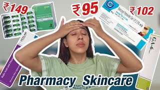 Top 5 Indian Pharmacy Skincare that is Extremely CHEAP amp EFFECTIVE [upl. by Fotinas]