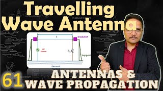 Travelling Wave Antenna Basics Structure Radiation Designing Pros amp Cons Explained [upl. by Denten]