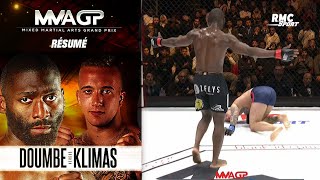 MMA GP Paris  La victoire de Doumbé par TKO sur Klimas [upl. by Nomla802]