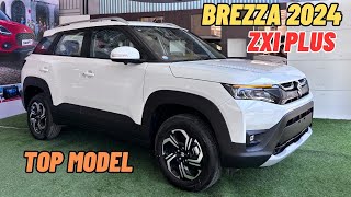 Maruti Suzuki New Brezza zxi plus 2024  Brezza Top Model 2024 zxi plusbrezza2024 [upl. by Anayia]