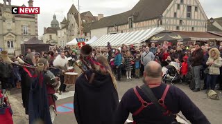 Provins  le marché de Noël médiéval fête ses dix ans [upl. by Lenahc95]