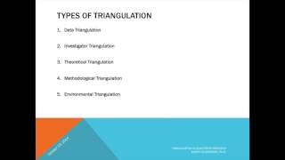 Triangulation in Qualitative Research Podcast  Short Version [upl. by Assille]