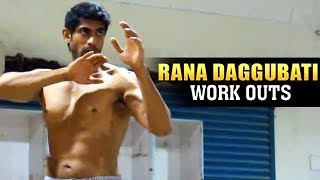 Workout with Rana Daggubati l Krishnam Vande Jagadgurum l Dum Maaro Dum l Suresh Productions [upl. by Anayt696]