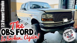 Diagnosing and repairing the OBS Ford 73 without a scanner IPR CPS amp ICP sensor [upl. by Aleuqahs]