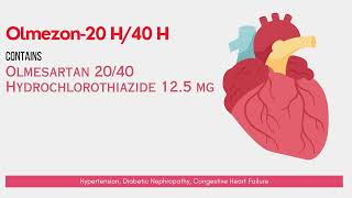 Olmezon H  Olmesartan and Hydrochlorothiazide [upl. by Led556]