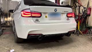 BMW 3 Series M340i Exhaust Sound [upl. by Nylesoy]