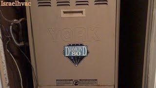 HVAC No Heat Call  York Gas Furnace [upl. by Hinckley]