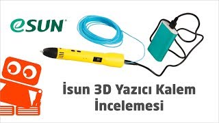 3D Kalem3D Printig Pen İnceleme  Esun  Uygun Fiyatlı ve Eğlenceli [upl. by Asilad]