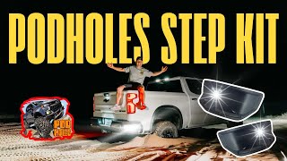 Pod Holes Step Kit 20192024 Silverado amp Sierra [upl. by Nnaeilsel]