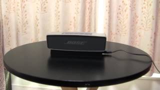 BOSE SoundLink Mini ボーズ・サウンドリンク・ミニ その２ 設定とサウンドレビュー Sound reviews and setting [upl. by Aihseit]