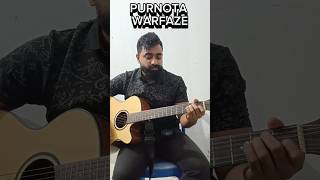 Purnota Warfaze Songs chords and Rhythm shorts video [upl. by Yelkao]