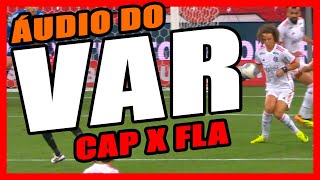 Áudio do VAR Athletico PR x Flamengo  9ª Rodada do Brasileirão 2024 [upl. by Zennas89]