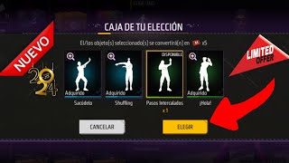 Como Reclamar Cualquier Emote Gratis en Free Fire Sin 💎Diamantes En Solo Minutos ✅ [upl. by Hanej]