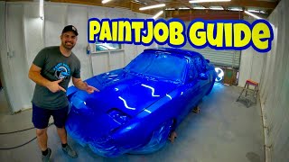 Car Painting Full Car Paintjob Guide [upl. by Luigino]