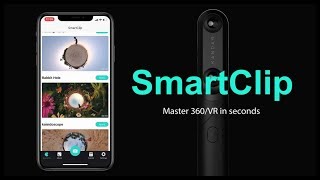 Kandao QooCam SmartClip Master 360VR Clips in Seconds [upl. by Cyprus944]