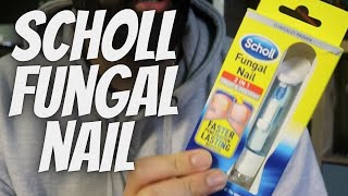 scholl fungal nail 2 in 1 unboxing and use [upl. by Naitsirc117]