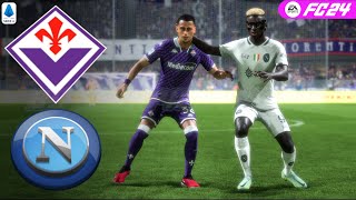 Fiorentina Vs Napoli • Giornata 37  Serie A • FC 24 [upl. by Geminius764]