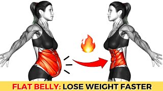 Do These 30 Best Exercises to LOSE BELLY FAT  Get FLAT ABS in 2 Week ➜ 30minute STANDING Workout [upl. by Eenaffit]