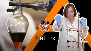 Reflux  Oxidation of Ethanol  Chemistry Alevel Practial [upl. by Wennerholn]