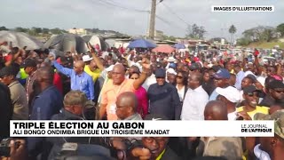 Triple scrutin présidentiel législatif et municipal au Gabon • FRANCE 24 [upl. by Ferd]