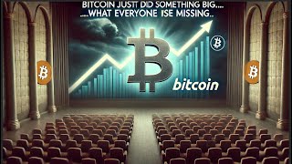 Data Dash  Bitcoin Just Did Something BIGWhat Everyone Is Missing [upl. by Papke]