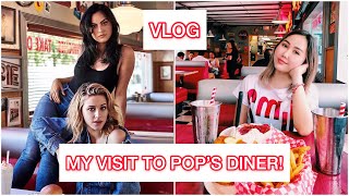 МЕСТО СЪЁМОК РИВЕРДЭЙЛА Я БЫЛА В ЗАКУСОЧНОЙ ПОПС  MY VISIT TO RIVERDALE POP’S DINER [upl. by Uy]