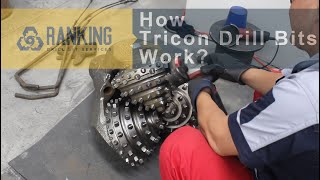 How Tricon Drill Bits Work？ [upl. by Noremmac732]