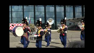 Nationale Taptoe 2021  Regimentsfanfare quotGarde Grenadiers en Jagersquot [upl. by Mak]