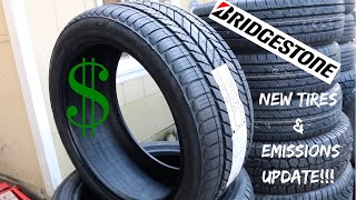 Bridgestone Alenza AS Ultra Tires and Emissions Update [upl. by Eimmas]