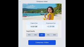 Compress Large Videos on Your iPhone for Free [upl. by Tatman]